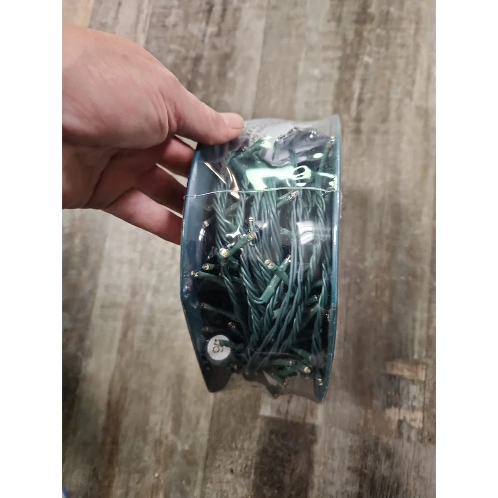 GE StayBright 250-Count 51.8-ft White Micro LED Christmas String Lights